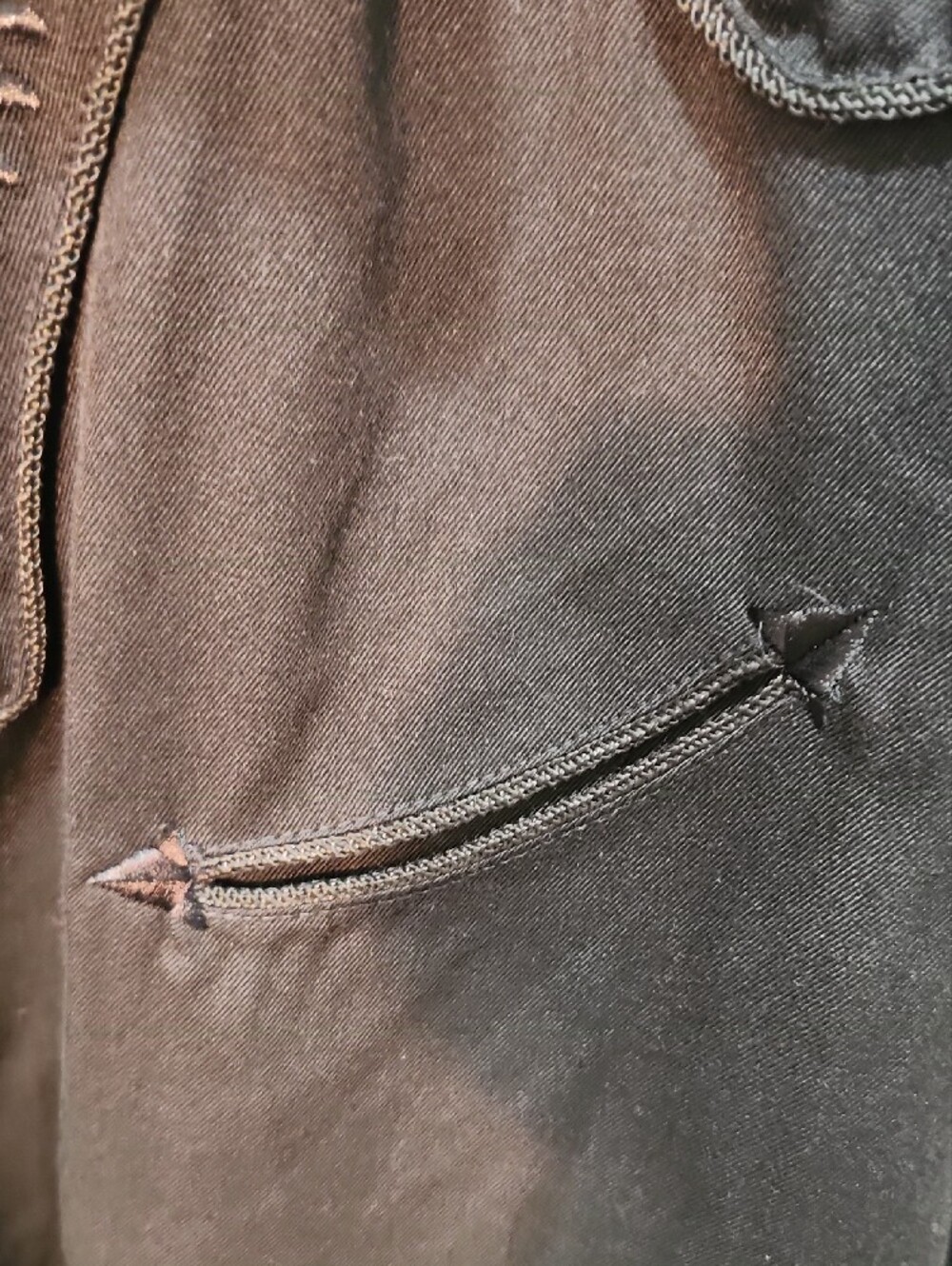 Scully Black Snap-Up Shirt with Floral Embroidery - Picture 7 of 8